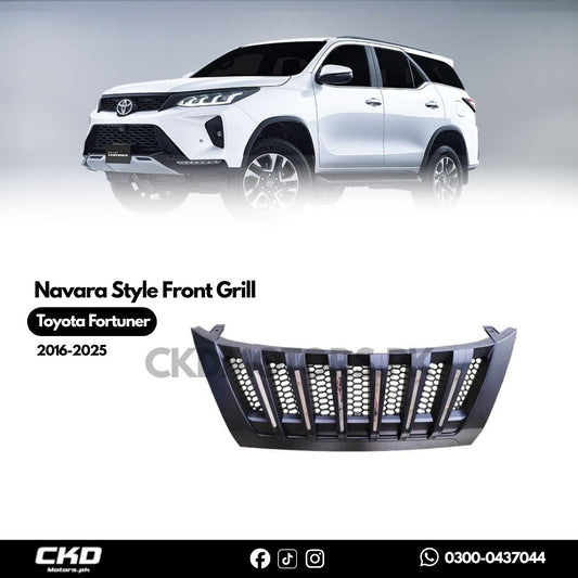 Toyota Fortuner 2017-2021 Navara Style Front Grill