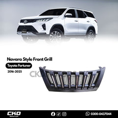 Toyota Fortuner 2017-2021 Navara Style Front Grill