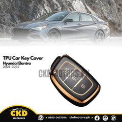 TPU Car Key Cover for Hyundai Elantra 2024-2025