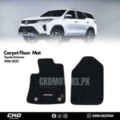 Carpet Floor Mat For Toyota Fortuner 2016-2025