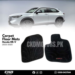 Carpet Floor Mats (black) for Honda HR-V 2023-2025