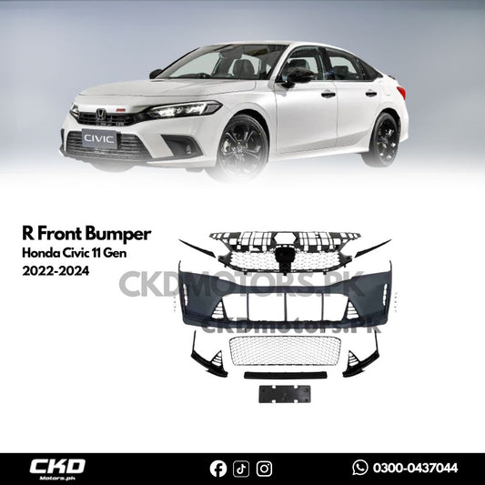 Honda Civic 11 Gen Type R Front Bumper | 2022-24