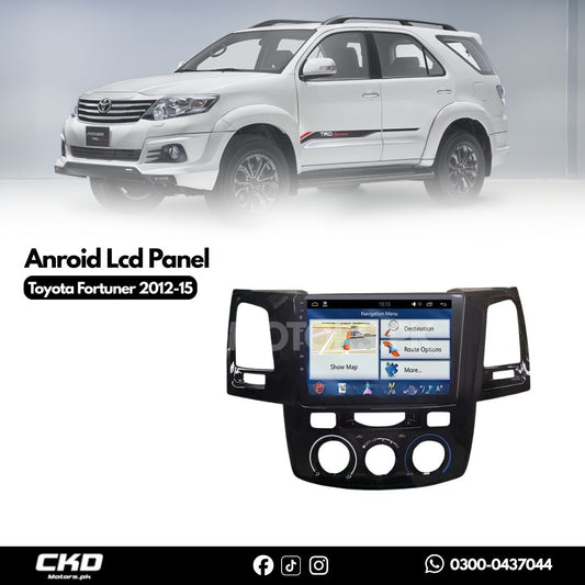 Anroid Lcd Panel For Toyota Fortuner 2012-2015