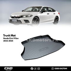 Honda Civic 11 Gen Trunk Mat Premium Quality | 2022-24