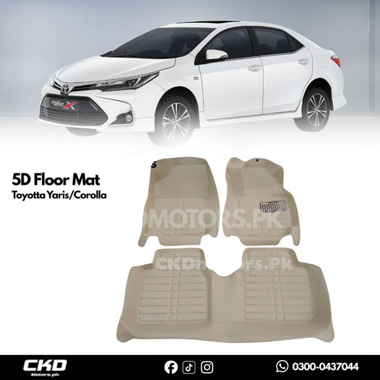 Toyota Yaris 2020-2024 5D Floor Mats