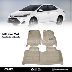 Toyota Yaris 2020-2024 5D Floor Mats