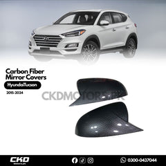 Carbon Fiber Mirror Covers for Hyundai Tucson