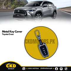 Metal Key Cover for Toyota Cross 2022-2025