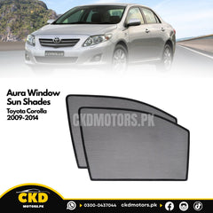 Aura Window Sun Shades For Toyota Corolla 2009-2014
