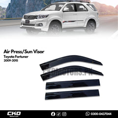 Air press and Sun visor for Toyota Fortuner 2012-2015