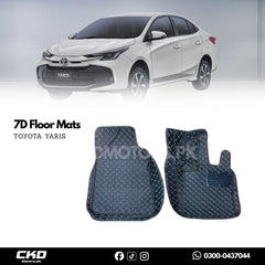Toyota Yaris 2020-2024 7D Floor Mats