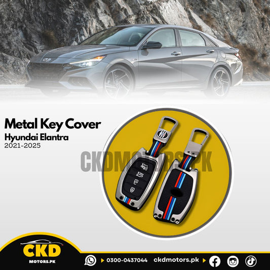 Metal Key Cover for Hyundai Elantra 2024-2025