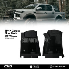 TPH | Carpet Floor Mats for JAC T9 Hunter 2024-2025