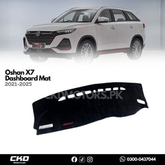 Oshan X7 Dashboard Mat Soft Fabric