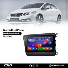 Anroid Lcd Panel For Honda Civic Rebirth 2012-2015