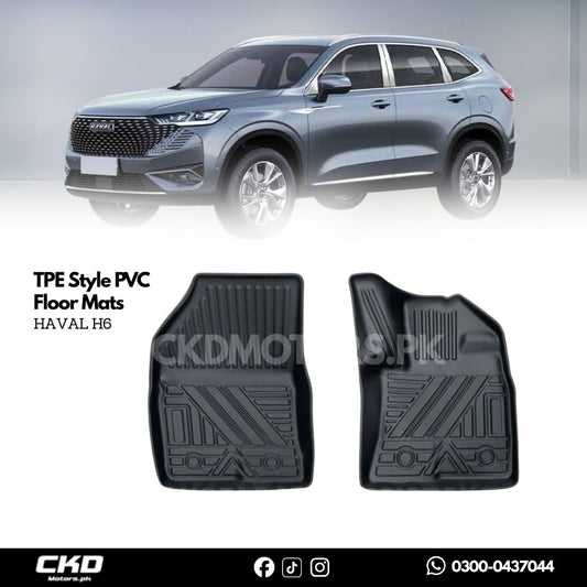 TPE Style PVC Floor Mats for Haval H6 – Premium Interior Protection