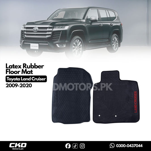 Latex Rubber Floor Mat For Toyota Land Cruiser 2009-2025