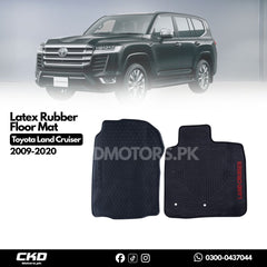 Latex Rubber Floor Mat For Toyota Land Cruiser 2009-2025
