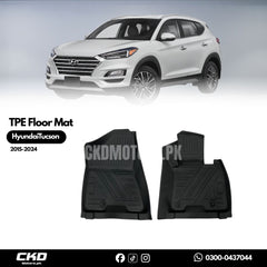 TPE High Quality Car Floor Mats Hyundai Tucson 2020-2024
