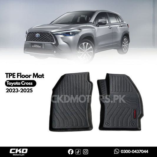 TPE Floor Mat For Toyota Cross 2023-2025