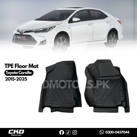 TPE Floor Mat For Toyota Corolla 2015-2025