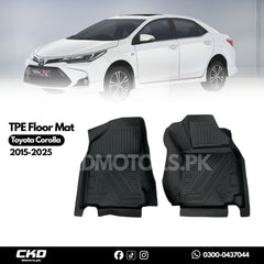 TPE Floor Mat For Toyota Corolla 2015-2025