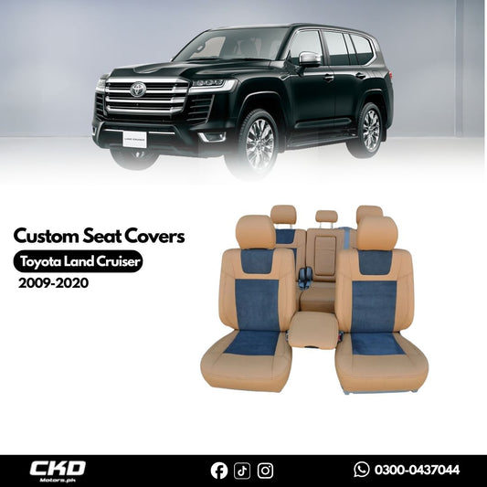 Custom Car Seat Cover For Toyota Land Cruiser 2009-2020