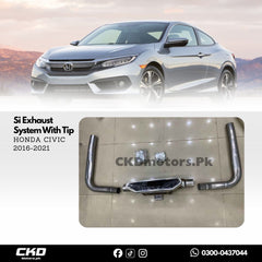 Honda Civic Si Exhaust System With Tip | 2016-21