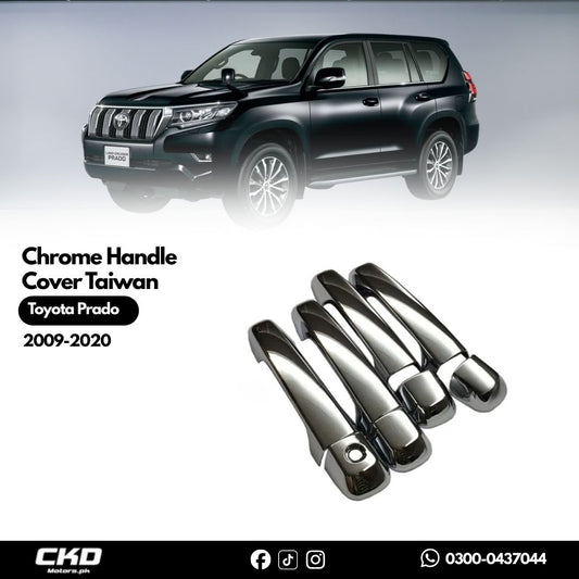 Toyota Land Cruiser Prado Chrome Handle Covers Taiwan - Model 2009-2020