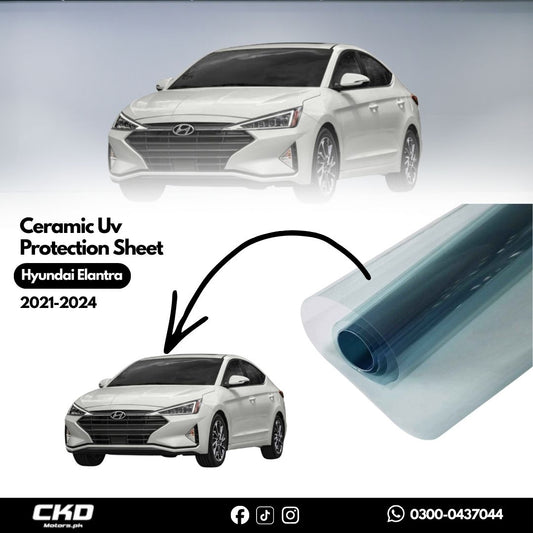 Ceramic UV Protection Film for Hyundai Elantra 2021-2024
