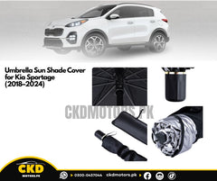 Foldable Car Umbrella Sun Shade for Kia Sportage (2018–2024)