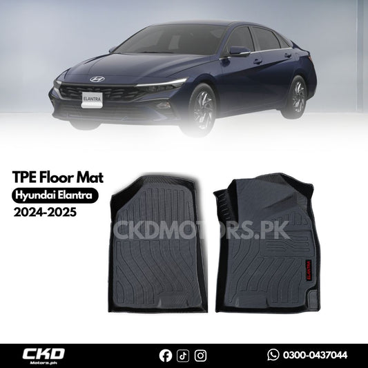 TPE floor Mat For Hyundai Elantra 2024-2025