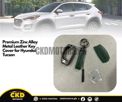 Leather Key Cover for Hyundai Tucson 2020-2024