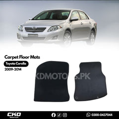 Carpet Floor Mats For Toyota Corolla 2009-2014