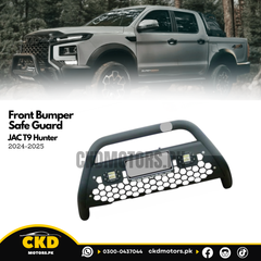 Front Bumper Armor Safe Guard 11/U Armoured for Jac T9 Hunter 2024-2026
