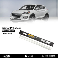 Interior PPF Sheet For Hyundai Tucson 2020-2024
