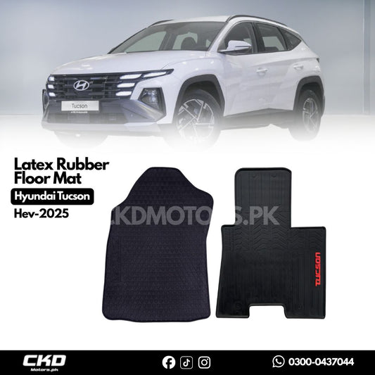 Latex Rubber Floor Mat For Hyundai Tucson Hev 2025