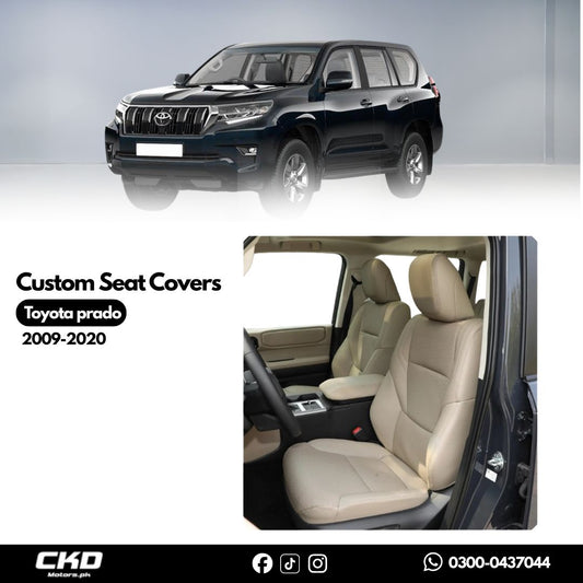 Custom Car Seat Cover For Toyota Prado 2009-2020
