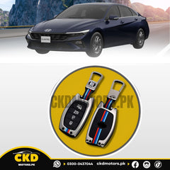 Metal Key Cover For Hyundai Elantra 2024-2025