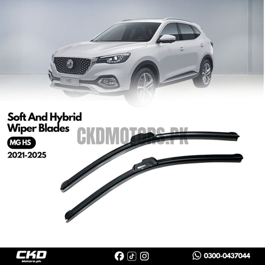 Soft and Hybrid Car Wiper Blades For MG HS 2021-2025