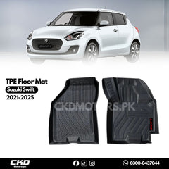 Tpe floor Mat For Suzuki Swift  2021-2025