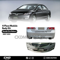 4-Piece Modulo Body Kit For Honda Civic Reborn 2007-2012