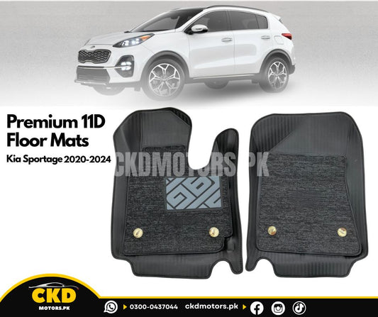 11D Floor Mats For Kia Sportage (2020-2024)