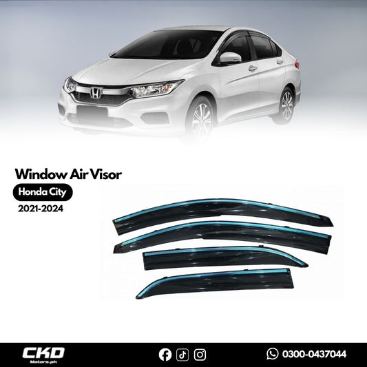 Honda City 2021-2024 Window Air Visor