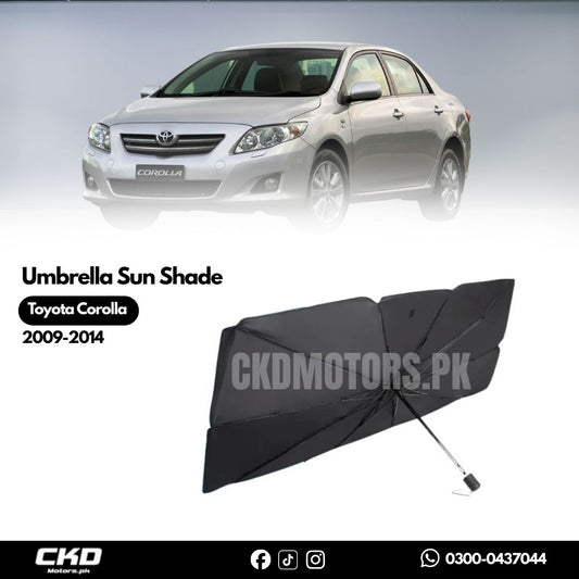 Umbrella Sun Shade Cover for Toyota Corolla 2009-2014