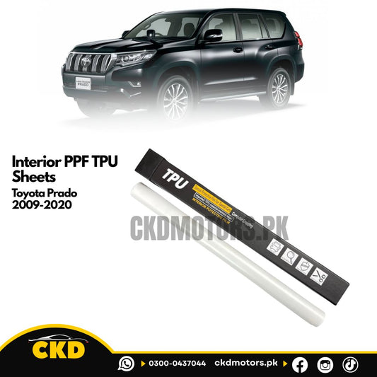 Interior PPF TPU Sheets For Toyota Prado 2009-2020
