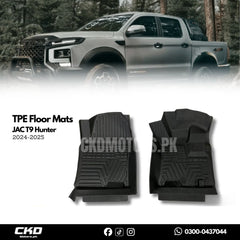 TPE Floor Mats For Jac T9 Hunter 2024-2025