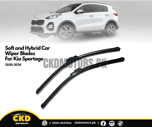 Soft & Hybrid Wiper Blades for Kia Sportage (2020-2024)