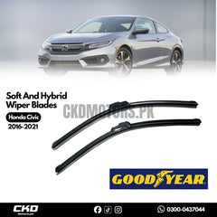 GOODYEAR Car Wiper Blades For Honda Civic 2016-2021
