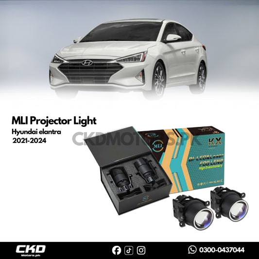 MLI Projector Light For Hyundai Elantra 2021-2024
